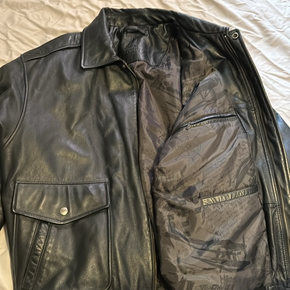 Leather Jacket Roundtree & Yorke - Picture 3 of 7